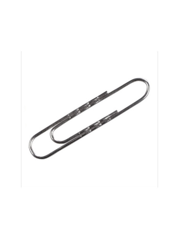 Trombones ondulés 50 mm acier galvanisé - La boîte de 100