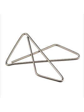 Attaches croisées géante acier 53 x 47 mm - La boîte de 100