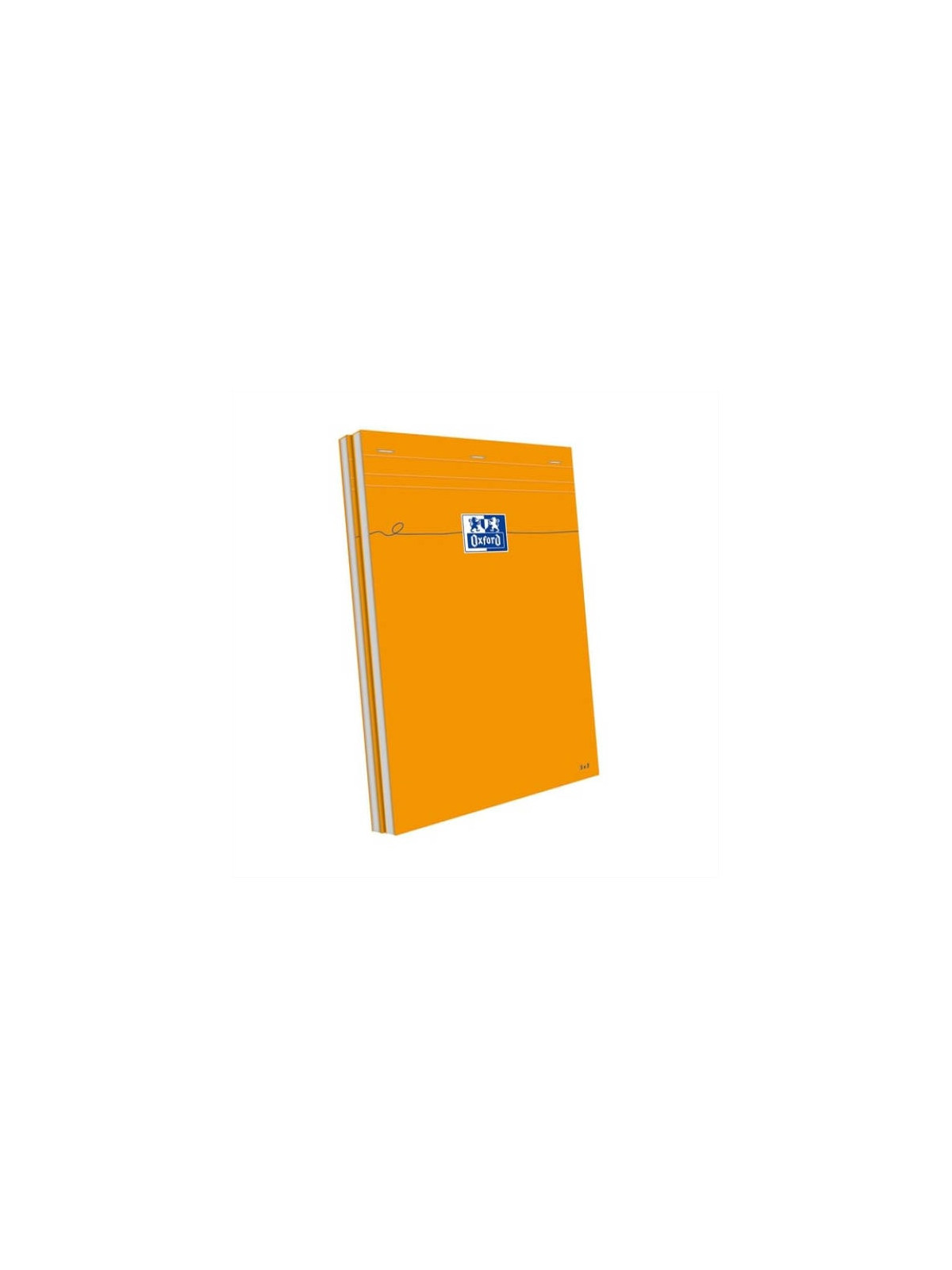 Bloc de bureau A4 OXFORD - 80 feuilles - Quadrillé 5x5 - Le lot de 2 blocs