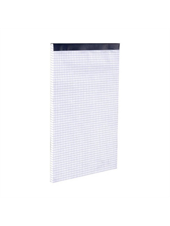 Bloc de bureau A4 sans couverture - Quadrillé 5x5 - Le lot de 5 blocs