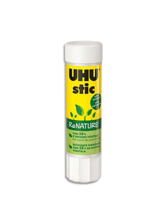 Colle en bâton UHU Renature 8 g - Lot de 2