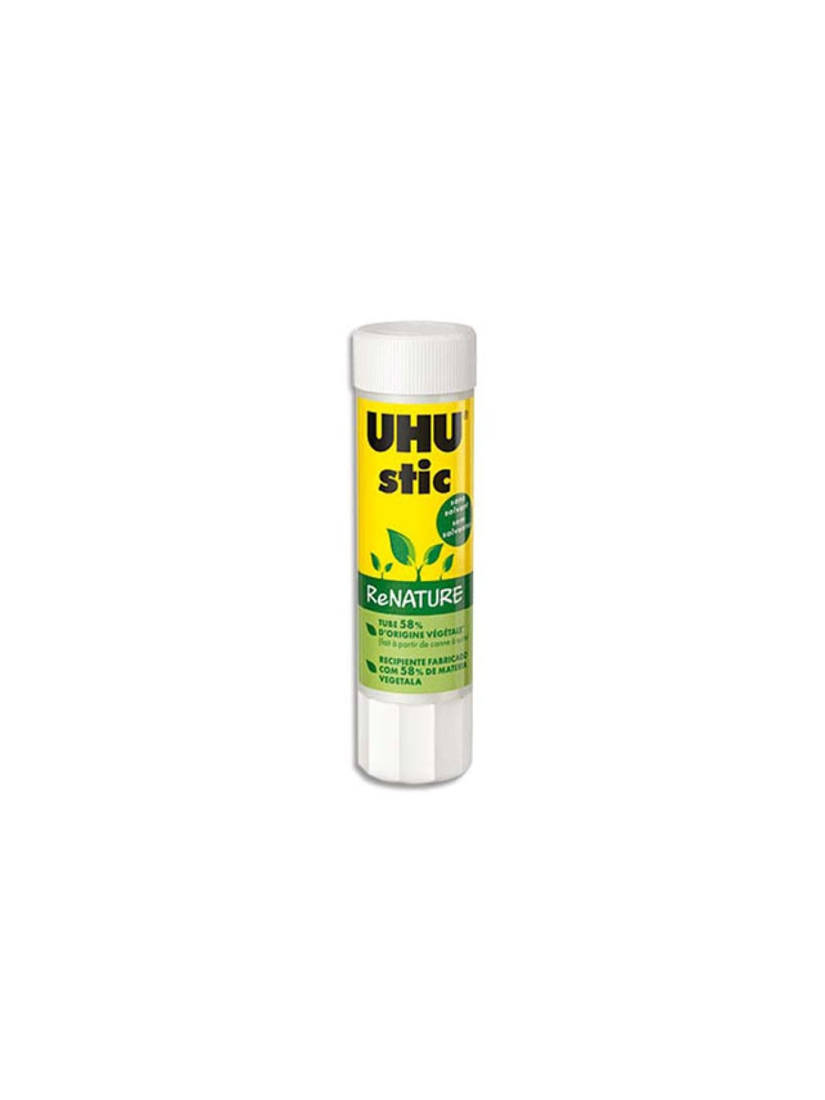 Colle en bâton UHU Renature 8 g - Lot de 2