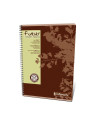 Cahier Calligraphe Forever 100% recyclé A4 - Spirales - 180 pages - Quadrillé 5x5 - 21 x 29,7 cm - Lot de 5