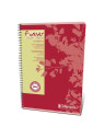 Cahier Calligraphe Forever 100% recyclé A4 - Spirales - 180 pages - Quadrillé 5x5 - 21 x 29,7 cm - Lot de 5