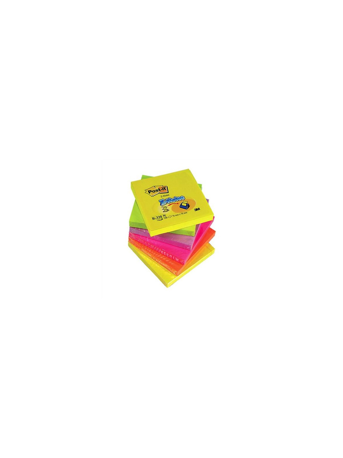 Notes POST-IT Super Sticky - Coloris assortis - Le lot de 6 blocs de 90 feuilles