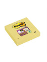 Notes POST-IT Super Sticky 76 x 76 mm - Jaune - Le lot de 6 blocs
