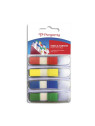 Distributeur de marque pages 1,1 x 4,3 cm - Coloris assortis - Le lot de 4 blocs