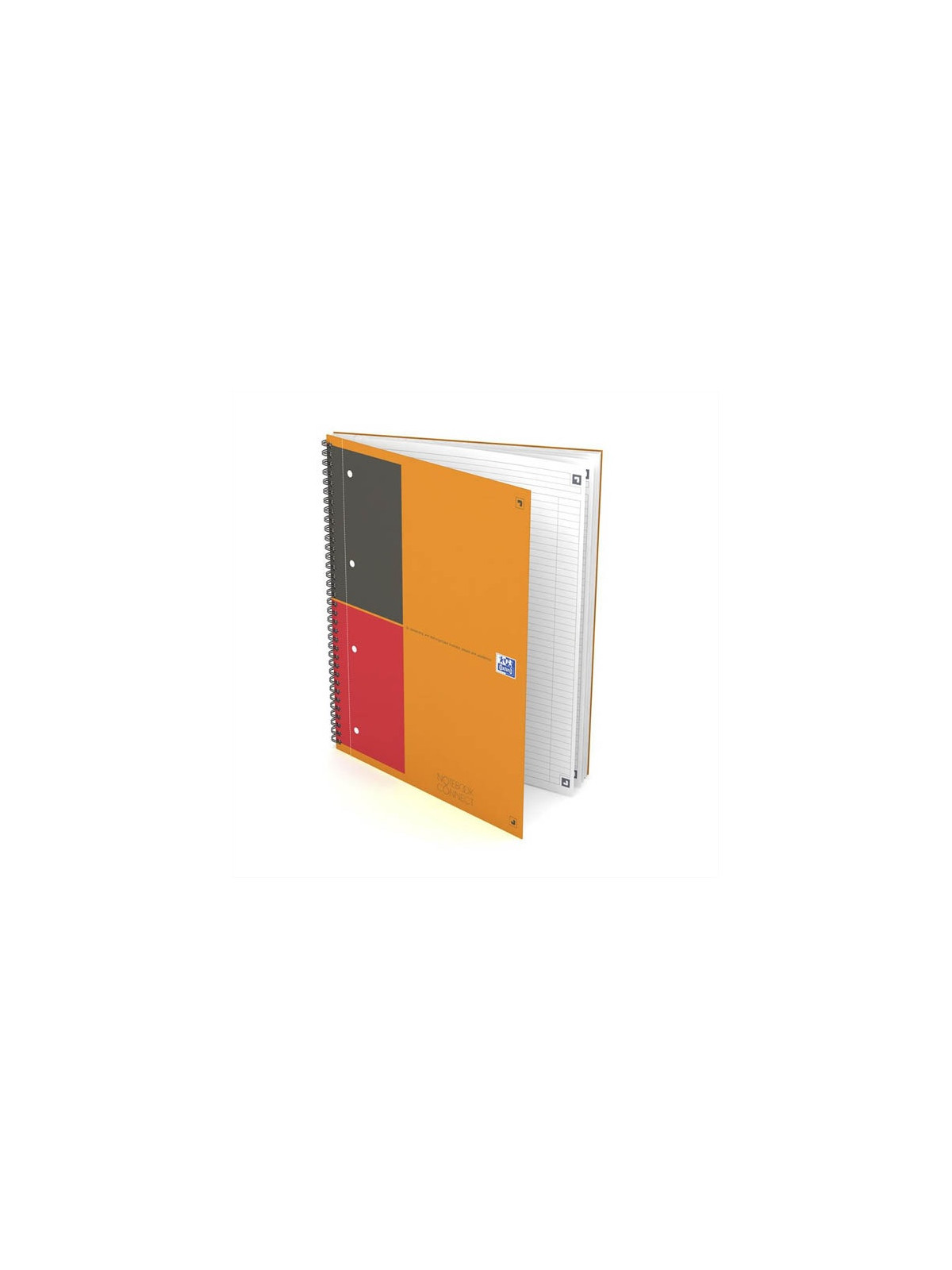 Notebook A4+ OXFORD perforé - Ligné & margé - Le lot de 2 blocs