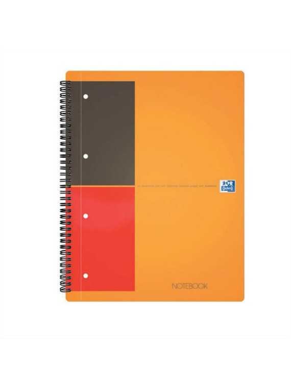 Notebook A4+ OXFORD perforé - Ligné & margé - Le lot de 2 blocs