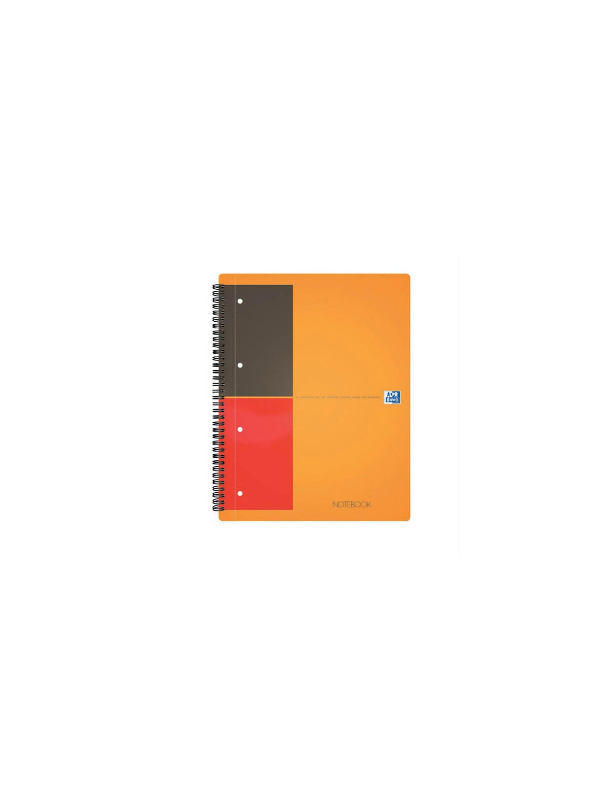 Notebook A4+ OXFORD perforé - Ligné & margé - Le lot de 2 blocs