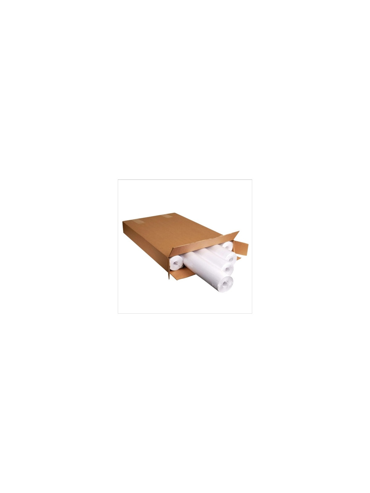Lot de 5 recharges de 48 feuilles de papier blanc 60g - 65 x 100 cm