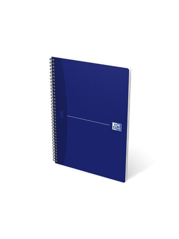 Cahier spirale OXFORD Essentials A4 - 21 x 29,7 cm - 100 pages - Quadrillé 5x5 - Lot de 2 cahiers