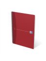 Cahier spirale OXFORD Essentials A4 - 21 x 29,7 cm - 100 pages - Quadrillé 5x5 - Lot de 2 cahiers