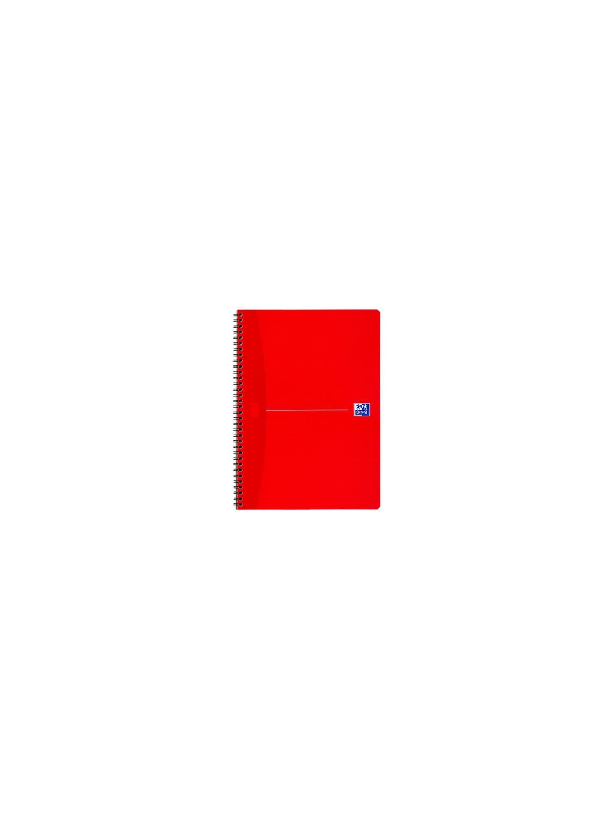 Cahier spirale OXFORD Essentials A4 - 21 x 29,7 cm - 100 pages - Quadrillé 5x5 - Lot de 2 cahiers