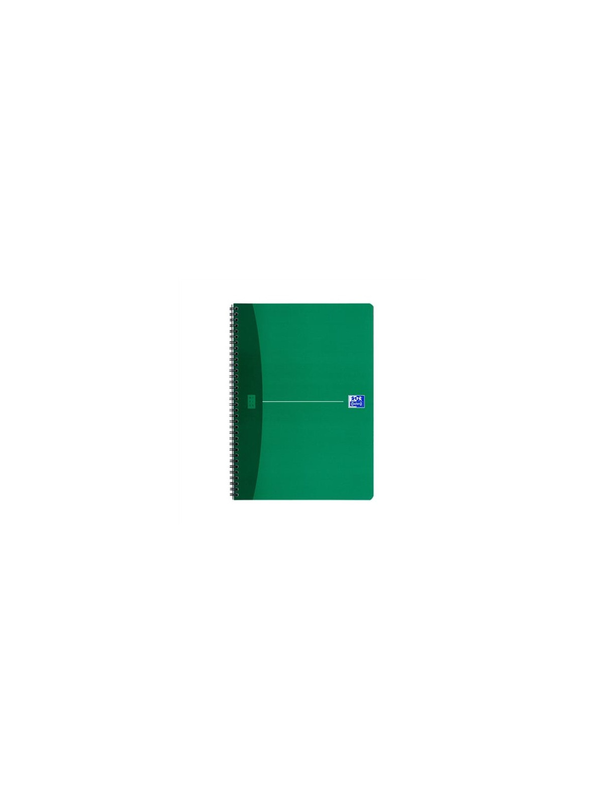 Cahier spirale OXFORD Essentials A4 - 21 x 29,7 cm - 100 pages - Quadrillé 5x5 - Lot de 2 cahiers