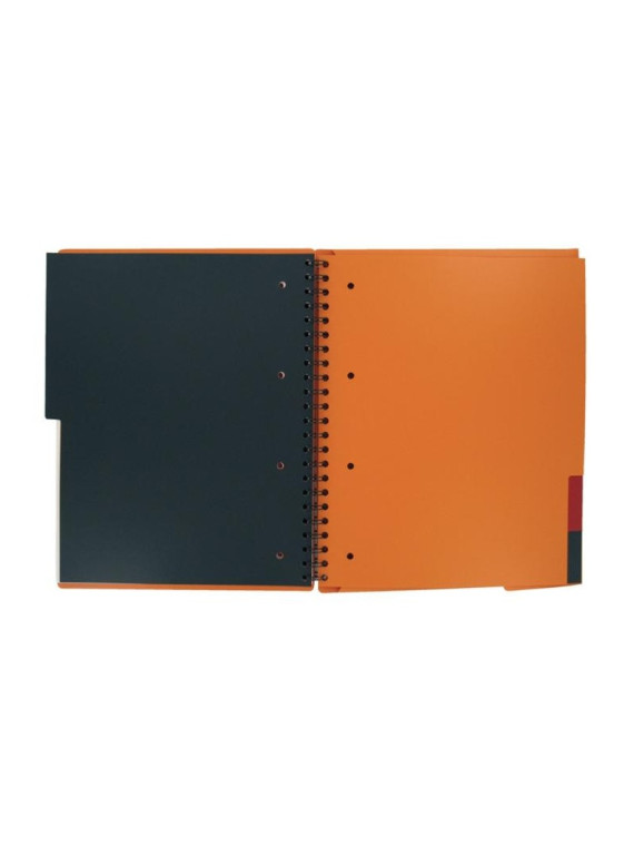 Cahier trieur Organiserbook OXFORD A4+ perforé & quadrillé 5x5 - 160 pages - Le lot de 2