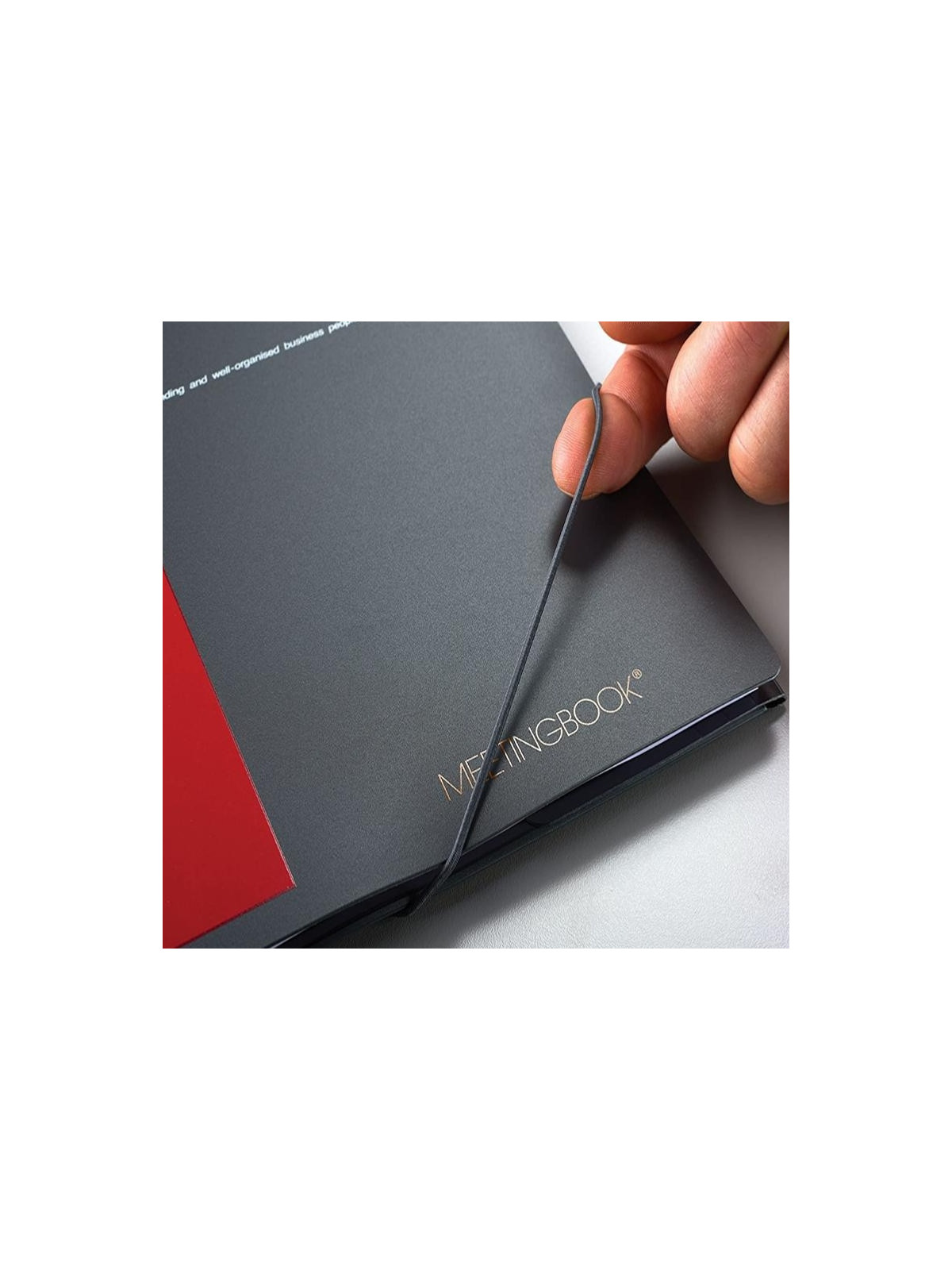 Cahier Meetingbook OXFORD A5+ perforé & quadrillé 5x5 - 160 pages - Le lot de 2