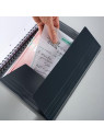 Cahier Meetingbook OXFORD A5+ perforé & quadrillé 5x5 - 160 pages - Le lot de 2