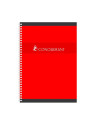 Cahier Conquérant spirale A4 21 x 29,7 cm 100 pages quadrillé 5x5 - Le lot de 5