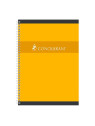 Cahier Conquérant A4 - 21x29.7 cm - Spirale 180p - Quadrillé 5x5 - Le lot de 5