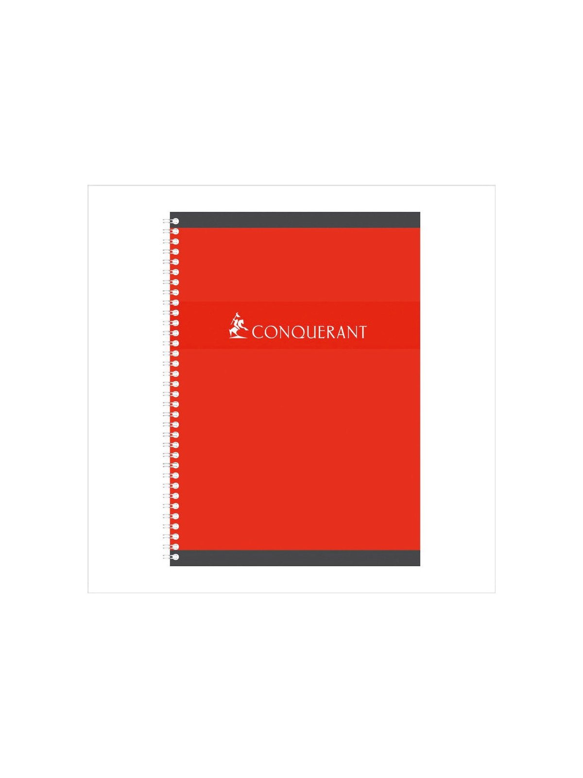 Cahier A4+ - 24x32cm - Spirale 180p - Quadrillé 5x5 - Le lot de 5