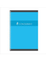 Cahier Conquérant A4+ - 24x32cm - Spirale 180p - Ligné & margé - Le lot de 5