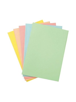 Sous-chemises pastel A4 Exacompta 60g - Le lot de 250 - Assortiment