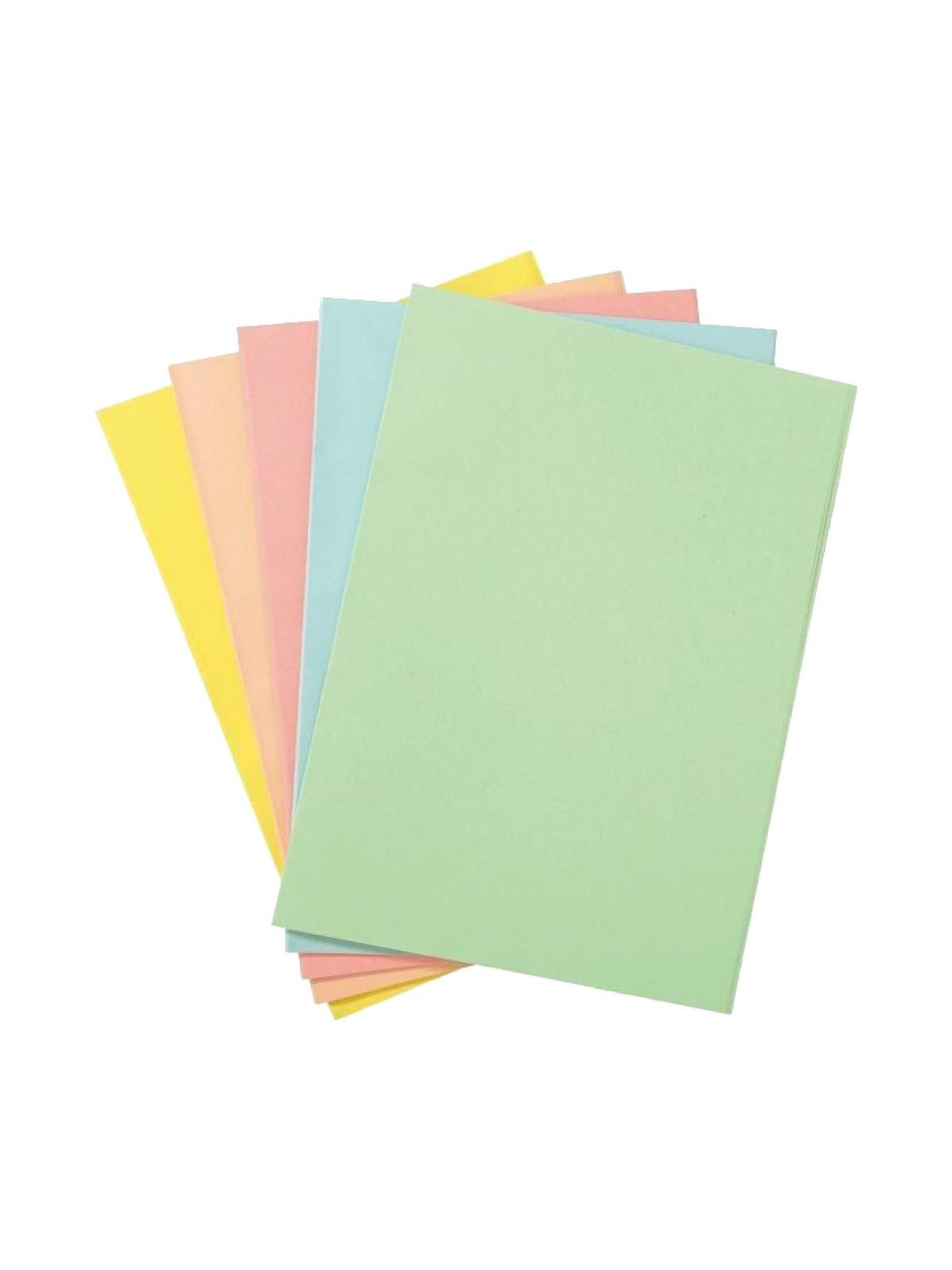 Sous-chemises pastel A4 Exacompta 60g - Le lot de 250 - Assortiment
