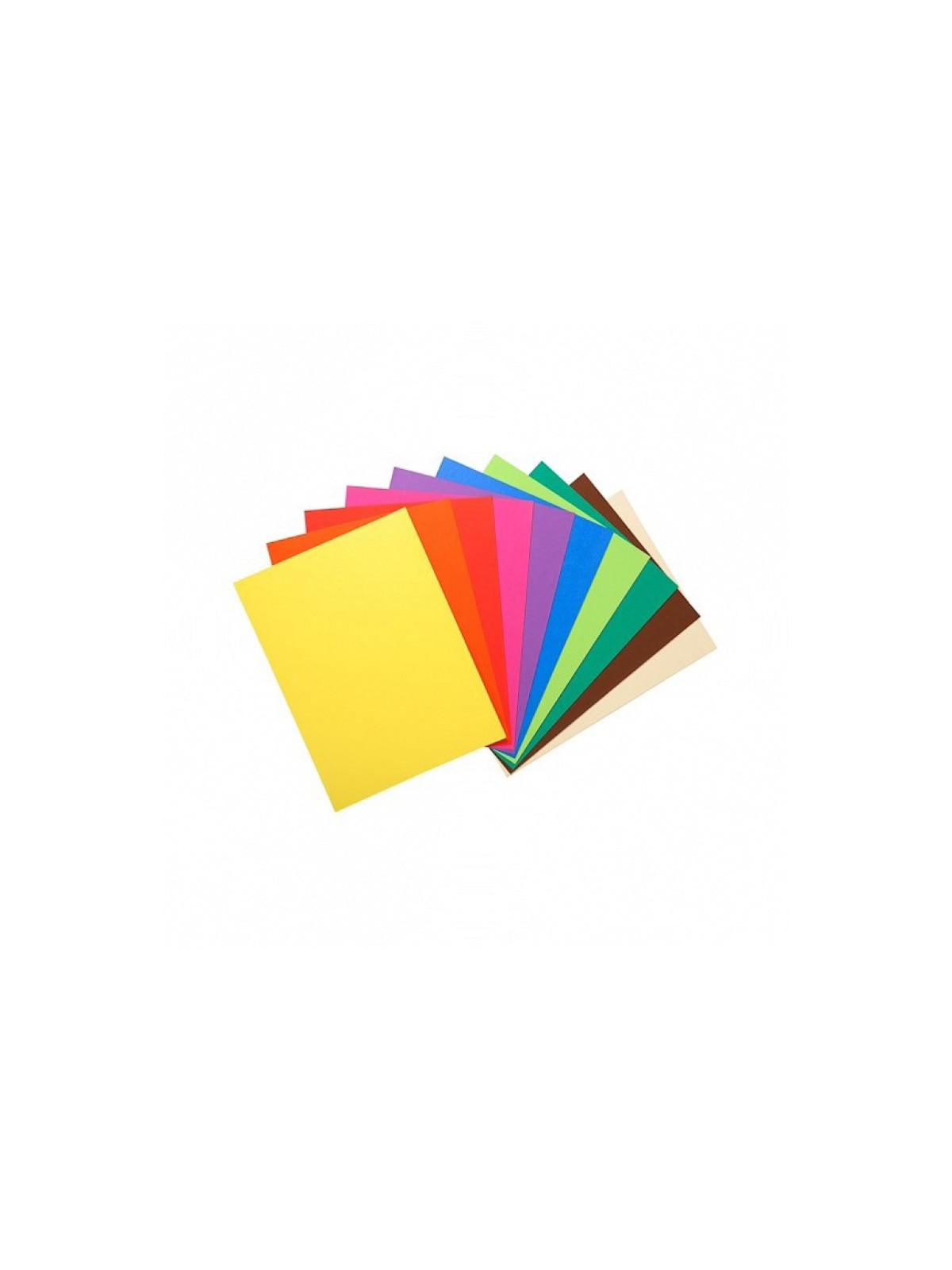 Sous-chemises vives Exacompta A4 80g - Le lot de 100 - Assortiment