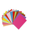 Chemises pastel Exacompta A4 170g carte recyclée - Le lot de 100 - Assortiment