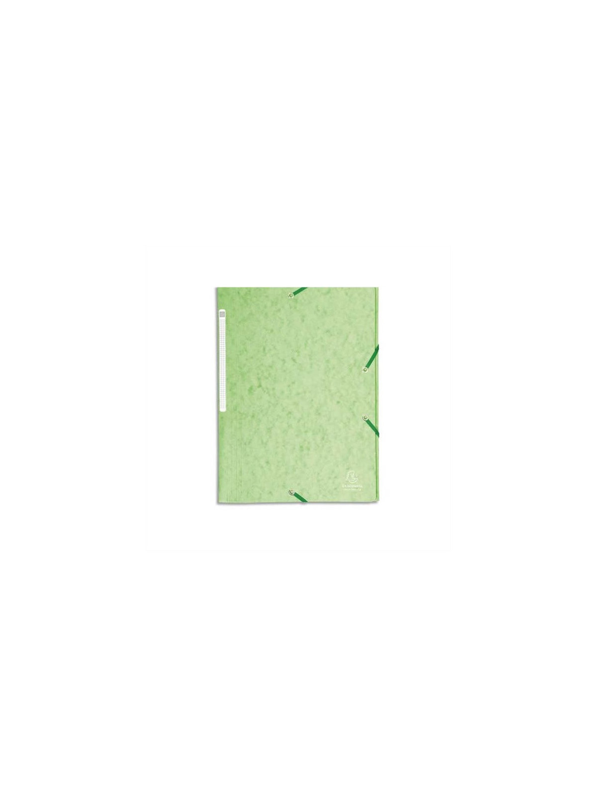 Chemises à élastiques 3 rabats A4 carte lustrée - 390g - Couleurs pastel assorties - Le lot de 10