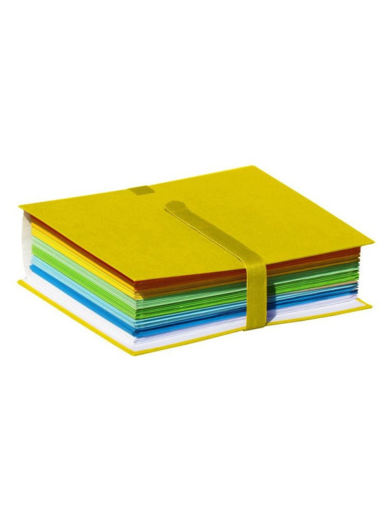 Chemise extensible à sangle velcro A4 - Le lot de 5 coloris assortis