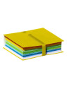 Chemise extensible à sangle velcro A4 - Le lot de 5 coloris assortis