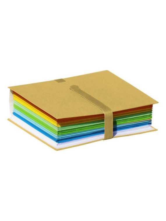 Chemise extensible à sangle velcro A4 - Le lot de 5 coloris assortis