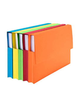 Chemise à soufflet VIP A4 - Le lot de 10 - Assortiment