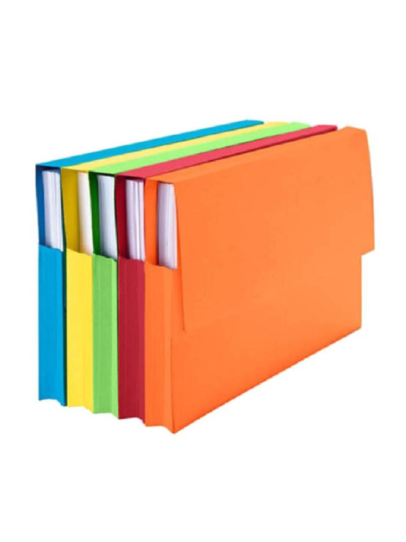 Chemise à soufflet VIP A4 - Le lot de 10 - Assortiment