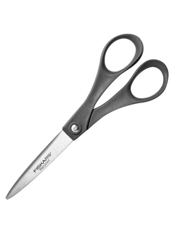 Ciseaux Fiskars Buro Manager - 18 cm - ABS - ambidextre - noir