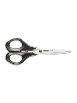 Ciseaux Maped Advanced Green - 17 cm asymétriques - en plastique recyclé