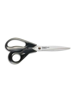 Ciseaux Maped Advanced Green - 21 cm asymétriques - en plastique recyclé