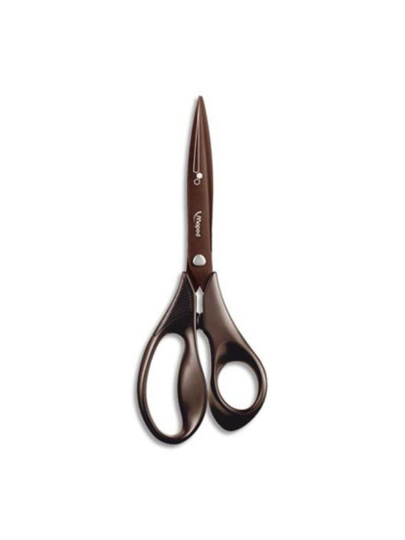 Ciseaux Maped Expert Titanium - 21 cm - anneaux ergonomiques 100% recyclé - noir