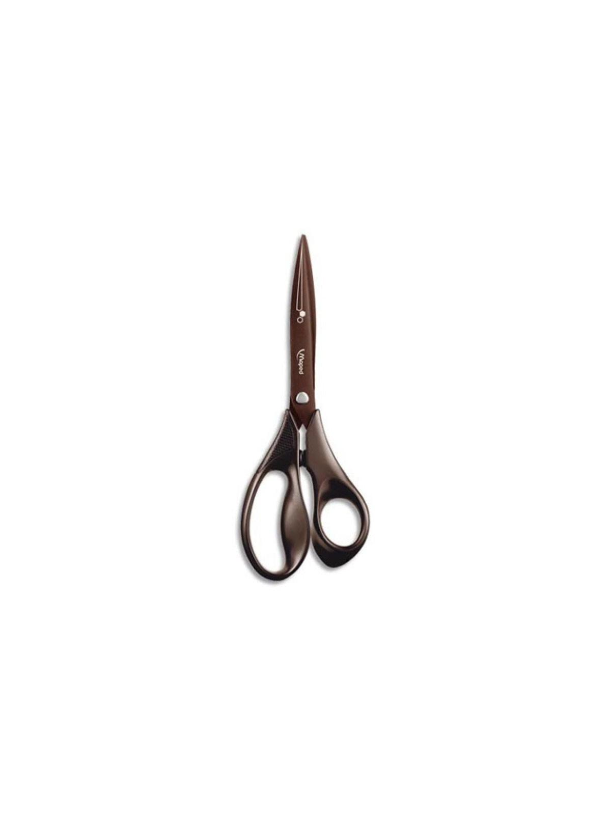 Ciseaux Maped Expert Titanium - 21 cm - anneaux ergonomiques 100% recyclé - noir