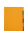 Intercalaires A4+ 6 touches - Carte lustrée 225g - Le lot de 2 jeux