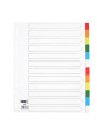 Intercalaires A4+ 12 touches polypro - Le lot de 2 jeux