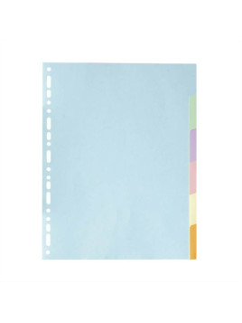 Intercalaires A4+ 6 touches - Carte recyclée 180g - Le lot de 2 jeux