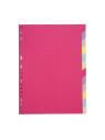 Intercalaires A4 12 touches - Carte recyclée 180g - Le lot de 2 jeux