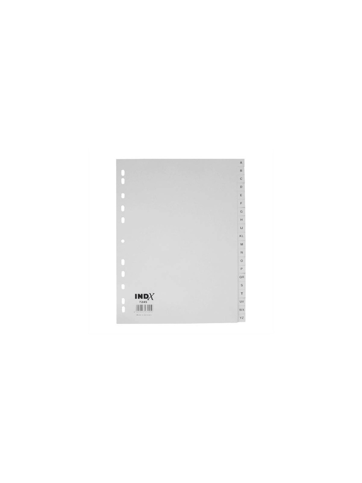 Intercalaires A4 alphabétiques 20 touches polypro - Le lot de 2 jeux