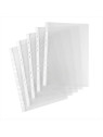 Pochettes perforées transparentes ultra-résistantes PVC ELBA - Lot de 10
