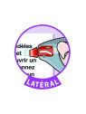 Roller de correction latérale Tipp-Ex Easy Correct - 4,2 mm x 12 m