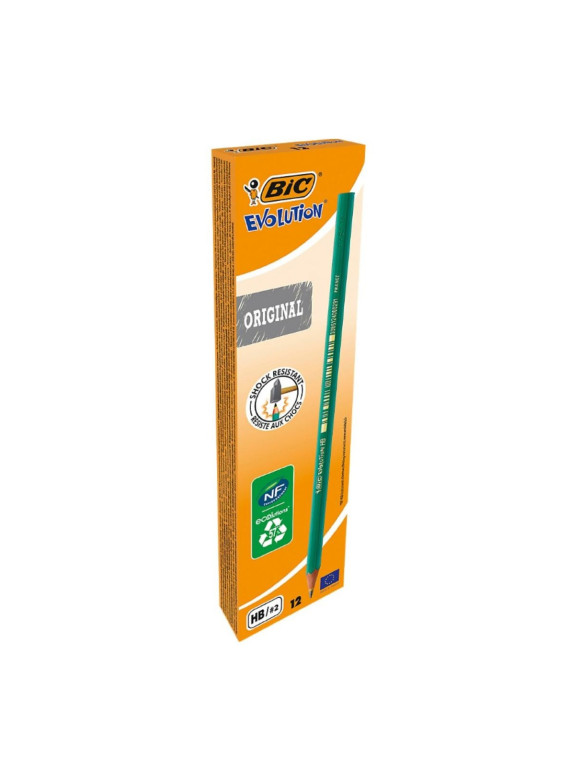 Crayon à papier HB BIC Ecolutions - La boite de 12