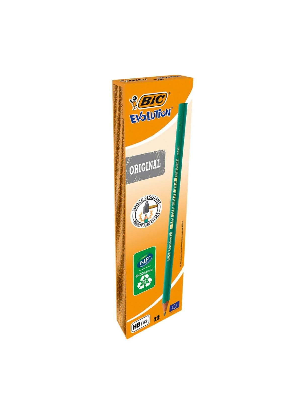 Crayon à papier HB BIC Ecolutions - La boite de 12